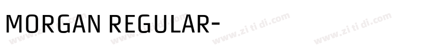 Morgan Regular字体转换
